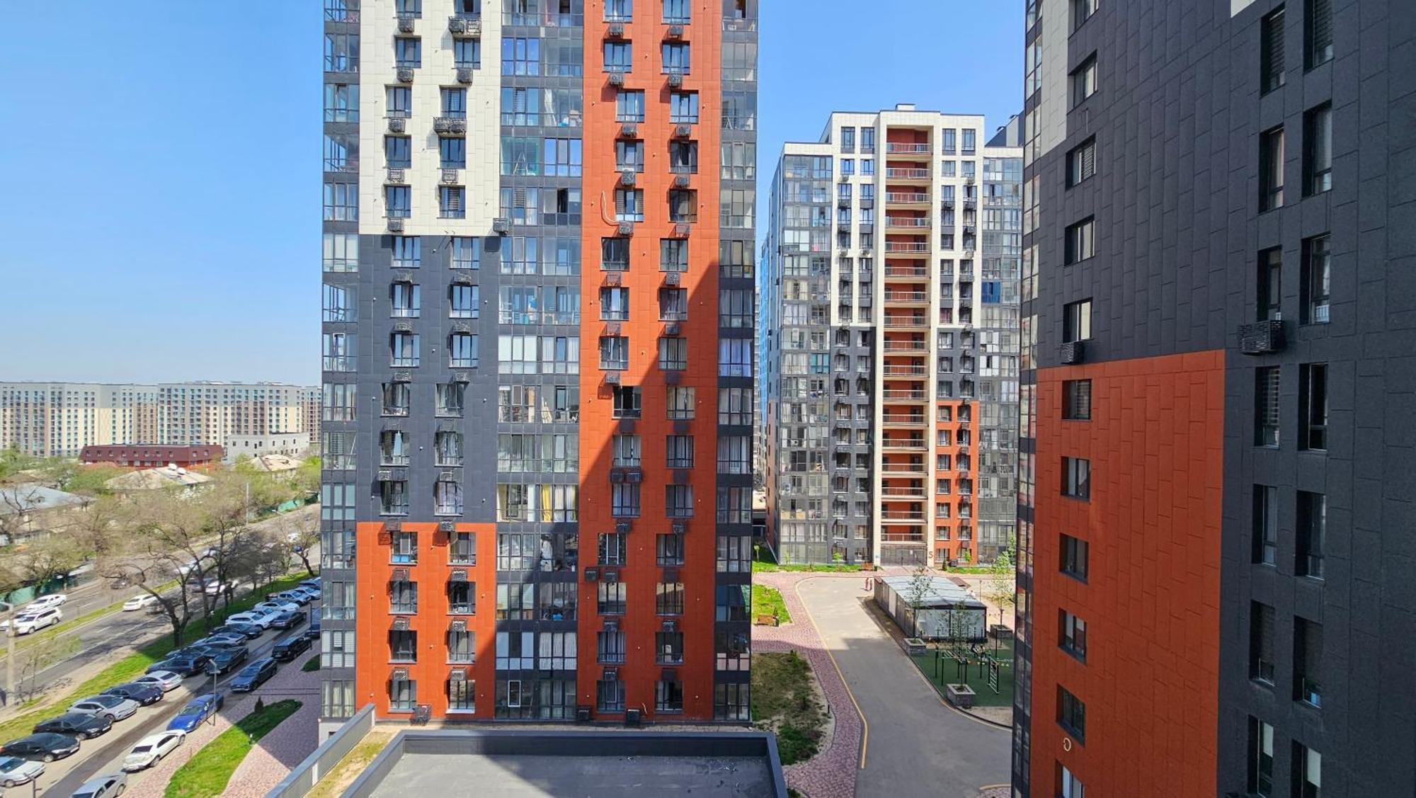 Ferienwohnung Жк Terracotta Almaty Exterior foto